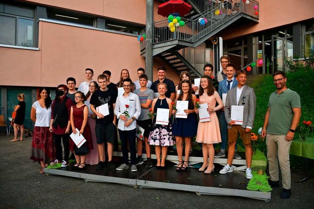Preistrgerinnen und Preistrger an de...t-Macke-Schule im Schuljahr  2020/2021  | Foto: privat