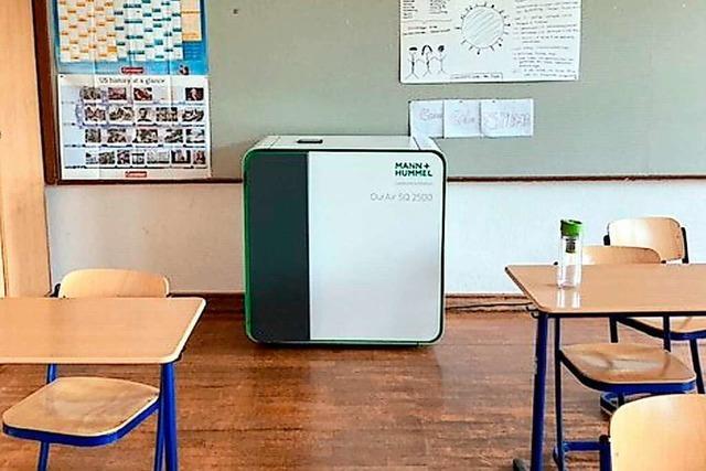 Luftfilterproduzent: Engpässe bei Geräten für Schulen möglich