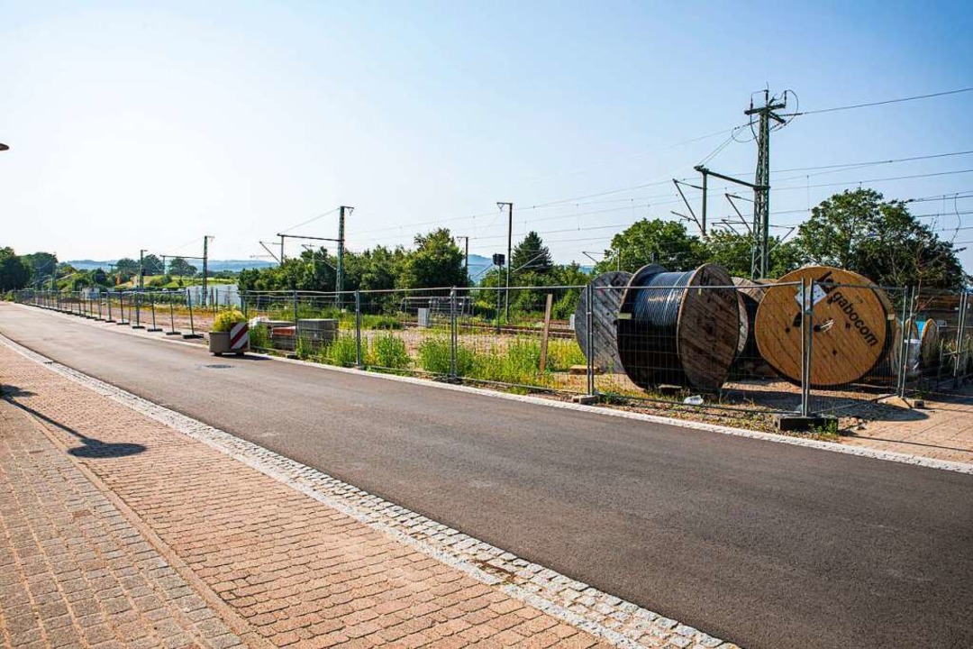 Bebaut werden soll in Gottenheim die Bahnhofsachse.  | Foto: Hubert Gemmert