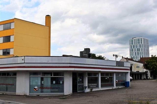 Anwohner lehnen das Hochhaus am Engelplatz in Lrrach ab