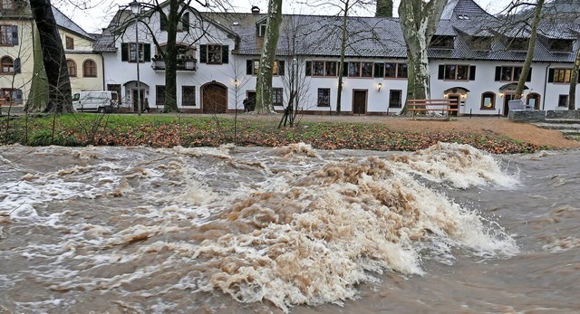 Das Hochwasser des Neumagen im Januar ...schftigt Verwaltung und Gemeinderat.   | Foto: Hans-Peter Mller