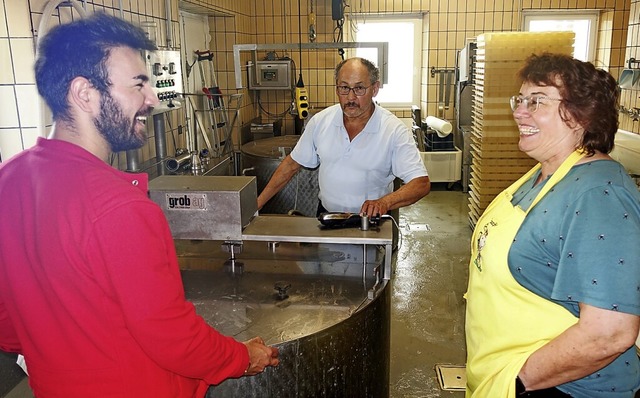 Takis Mehmet Ali in der Chschuchi Gersbach   | Foto: privat