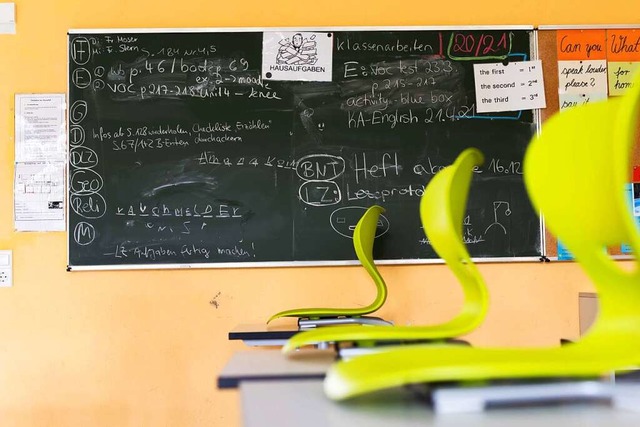 In Schulen gab es kleinere Ausbrche (Symbolbild)  | Foto: Philipp von Ditfurth (dpa)