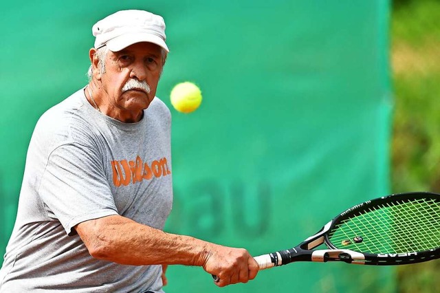 &#8222;Gibt noch ltere Spieler, die m...ischtennisclubs Lrrach ausgezeichnet.  | Foto: Achim Keller