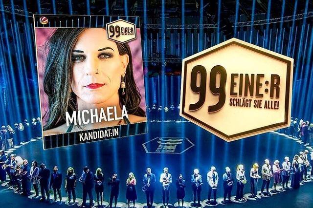 Michaela Klähn aus Freiburg will bei TV-Show gegen 99 andere gewinnen