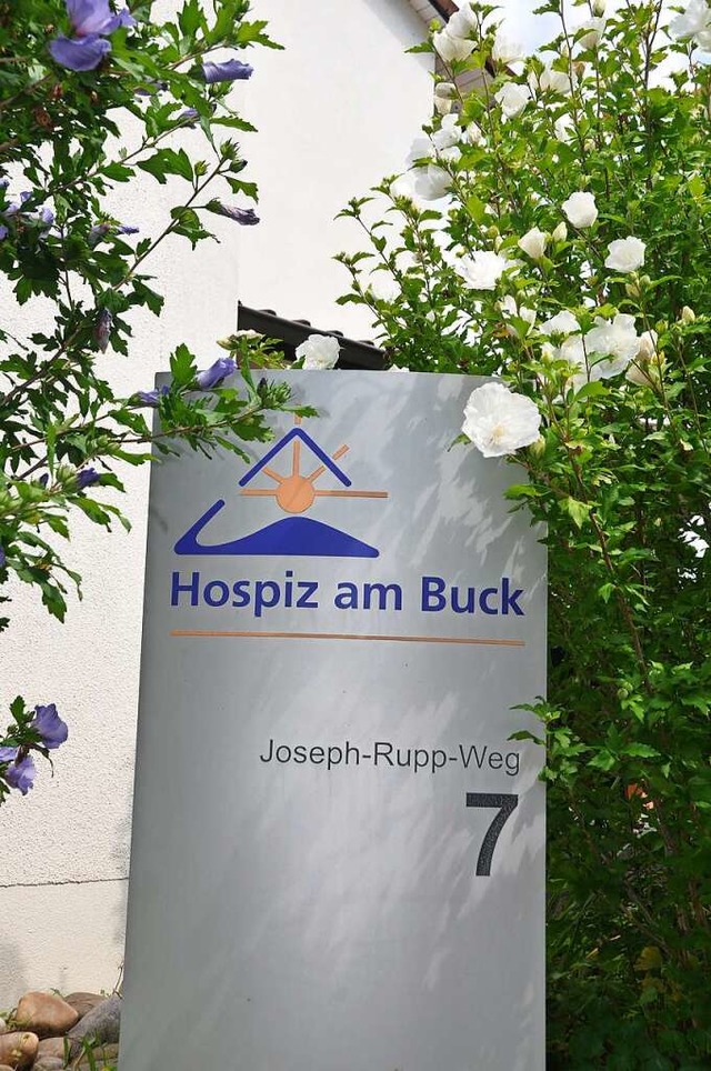 Das Hospiz am Buck betreut sterbenskranke Menschen.  | Foto: Daniel Gramespacher