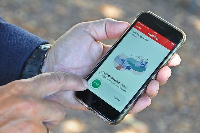 Das Handyticket kommt vielen Fahrgsten im Kreis Lrrach entgegen