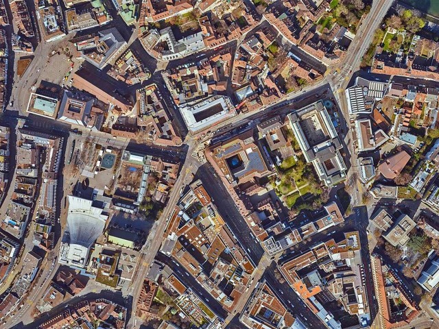 Luftbild des Kantons Basel-Stadt im Mrz 2020 (Archivbild)  | Foto: Kanton Basel Stadt