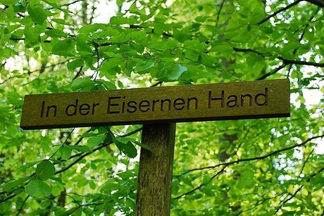 Die Eiserne Hand im Sden Lrrachs ist Grenzgebiet pur