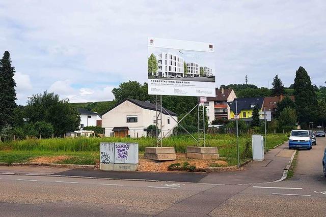 Der Bauverein Lahr erstellt drei neue Wohnhuser