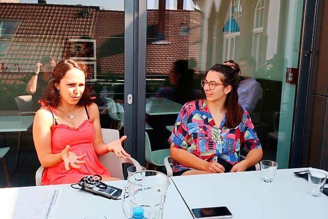Kim Goldstein (links) und Laurina Xanthopoulos  | Foto: Lola Galli