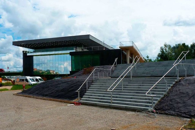 Das grenzberschreitende Kulturzentrum...latz fr die Infobest-Beratungsstelle.  | Foto: Dirk Sattelberger