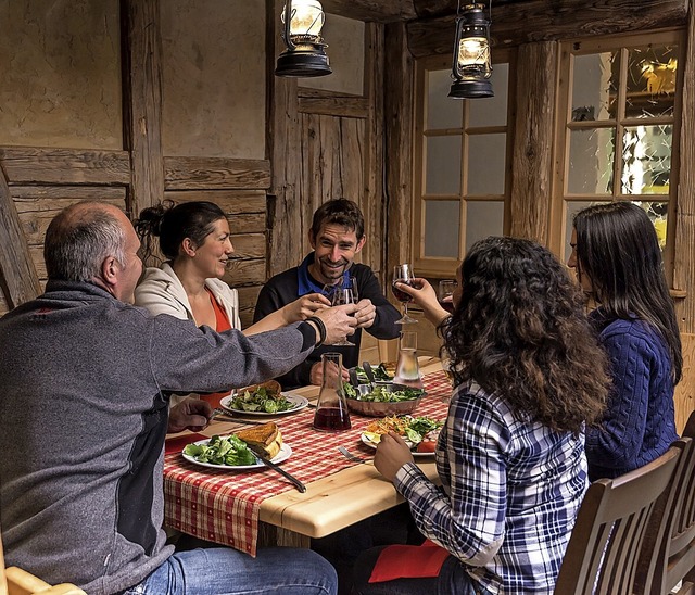 Rustikal sind die meisten Ferme-Auberg...gkeit am Tisch steht im Vordergrund.    | Foto: Thomas Devard