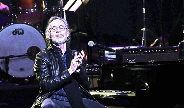 Jackson Browne bei einem Benefiz-Konzert im Mrz 2020 in New York.  | Foto: JOHN ANGELILLO via www.imago-images.de