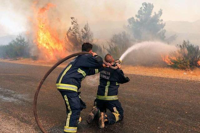 Fotos: Feuersbrnste wten in den Mittelmeerlndern