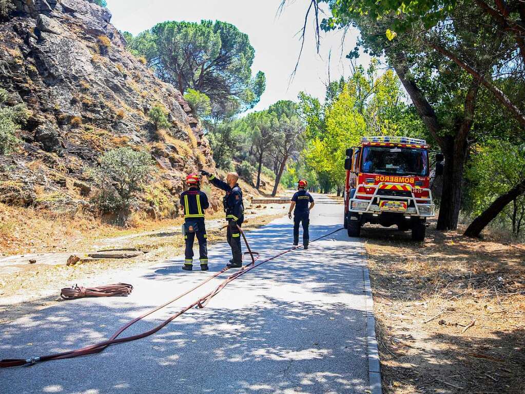 Waldbrnde in Spanien