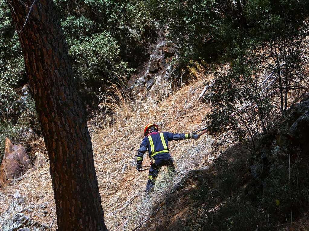 Waldbrnde in Spanien