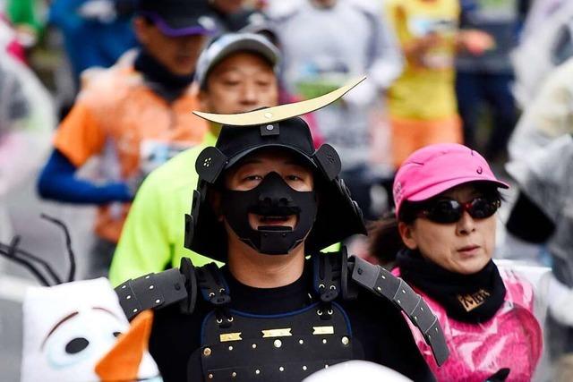 Auf den Marathon mssen die Tokioter schmerzlich verzichten