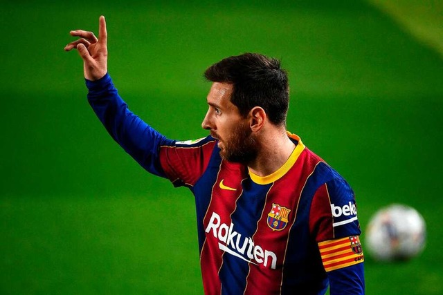 Lionel Messi verlsst den FC Barcelona  | Foto: LLUIS GENE (AFP)