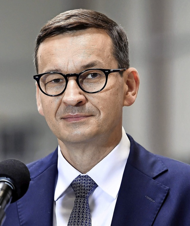 Polens Premieminister Mateusz Morawiecki  | Foto: Alex Bona via www.imago-images.de