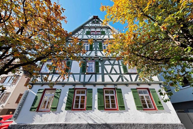 Eins der schnsten Huser der Stadt: Front des Stadtmuseums.  | Foto: Stadt Fellbach