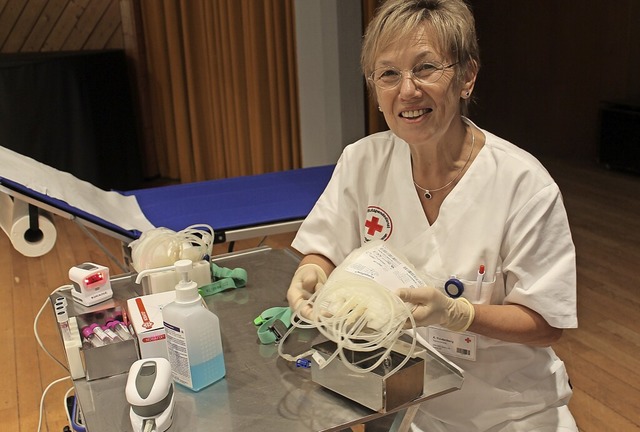 Angelika Rautenberg zieht sich nach 23...eteamleiterin in den Ruhestand zurck.  | Foto: Cornelia Liebwein