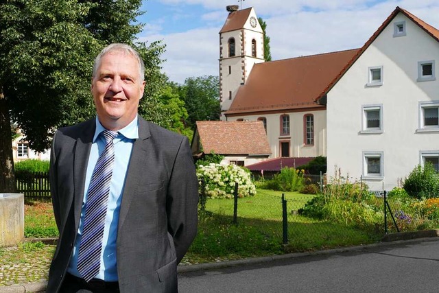 Das macht fr Martin Grlin (52) Scha...e verbinden, eingebettet in viel Grn.  | Foto: Victoria Langelott