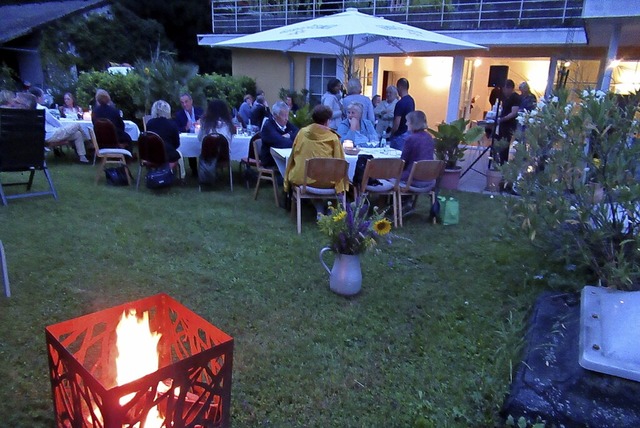 Stimmungsvolle Atmosphre im Franckenstein-Garten.   | Foto: Susanne Kerkovius