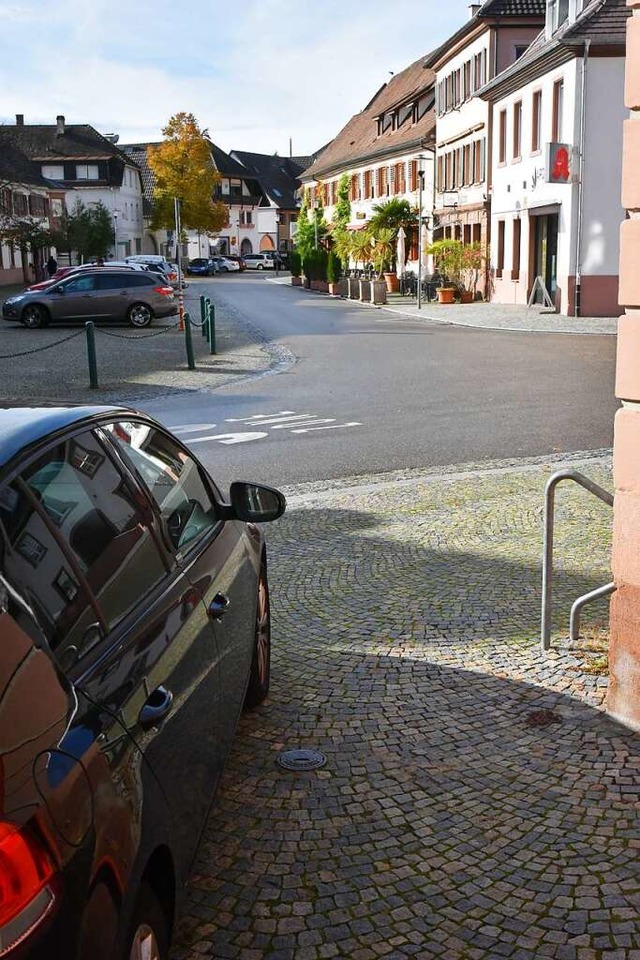 Fr die Malterdinger Ortsmitte wird nun ein Parkraumkonzept umgesetzt.  | Foto: Benedikt Sommer