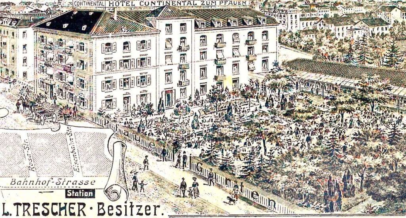 Die zu Beginn des 20. Jahrhunderts ent...ekarte zeigt die Ausmae des Anwesens.  | Foto: Archiv Vistatour