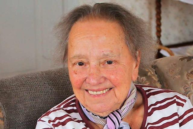 Elsa Wohlschlegel aus Meienheim wird heute 90 Jahre alt