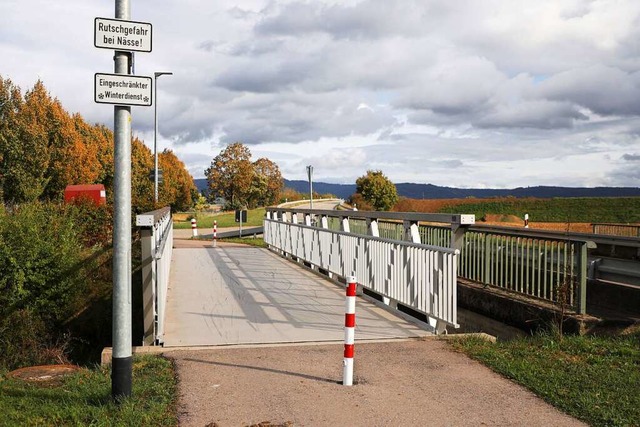 Den Radweg von Krzell nach Schuttern ...ine Spur fr Radler reserviert werden.  | Foto: Christoph Breithaupt