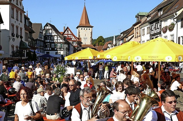 Ein Bild aus besseren Zeiten: Gedrnge beim Fest in Gengenbach.  | Foto: Hubert Rderer