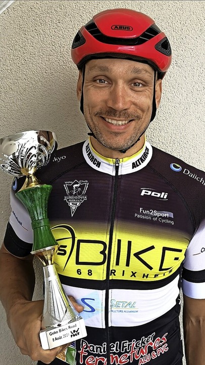 <BZ-FotoAnlauf>Radsport:</BZ-FotoAnlau...ler gewann im elsssischen Bernwiller.  | Foto: Privat