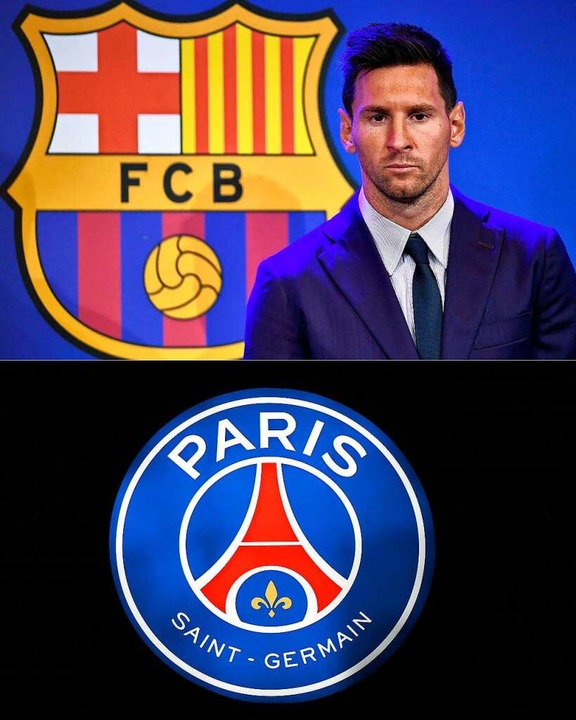 Von Barcelona nach  Paris: Lionel Messi  | Foto: PAU BARRENA, FRANCK FIFE (AFP)