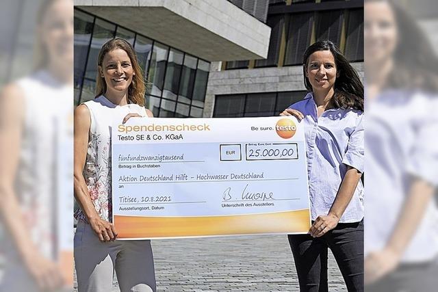 Testo hilft mit 25 000 Euro