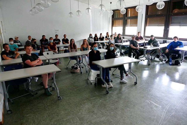 Schler der Hans-Thoma-Schule haben  i...orona-Einschrnkungen empfunden haben.  | Foto: Tanja Bury