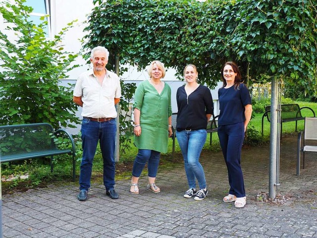 Hans Kaufmann verabschiedete am Kreis-...ckel sowie Lilli Buss vor (von links).  | Foto: Herbert Frey