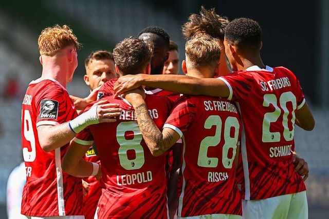 In der 3. Liga hat der SC Freiburg II ...Testspiel gegen Mulhouse (Archivbild).  | Foto: SC Freiburg/Achim Keller