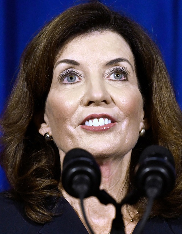 Kathy  Hochul  | Foto: Hans Pennink (dpa)