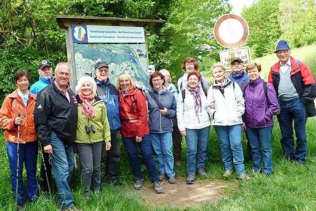 Im Mai 2016 unternahm die Gruppe eine ...e Orchideen-Wanderung im Taubergieen.  | Foto: BZ