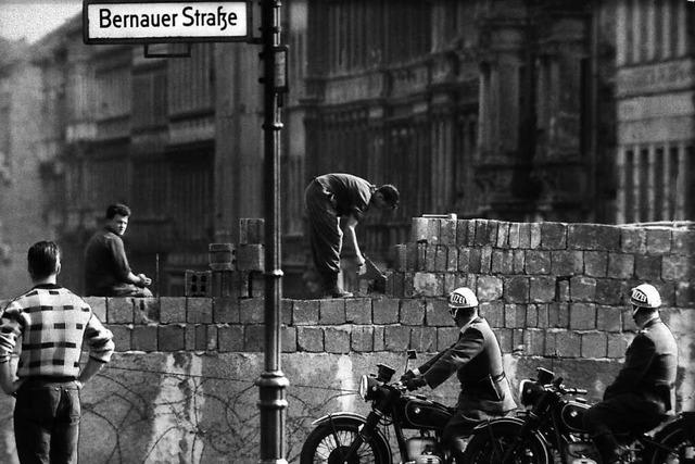 Zwei Breisgauer erinnern sich an den Bau der Berliner Mauer vor 60 Jahren
