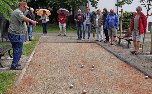 Besonders die Gruppe der &#8222;Dienst...ch knftig auch um die Pflege kmmern.  | Foto: Christine Weirich