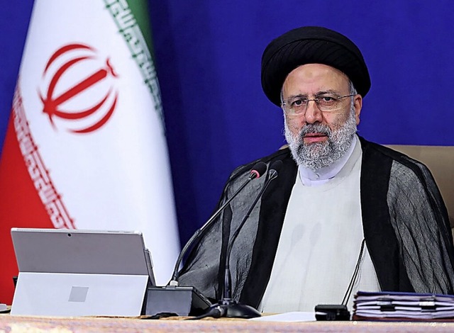 Irans neuer Prsident Ebrahim Raisi   | Foto: - (AFP)