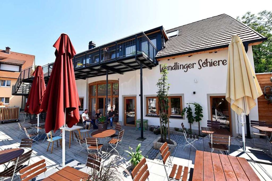 Eröffnung "Wendlinger Schiere" in Freiburg ist eine urige Gaststätte
