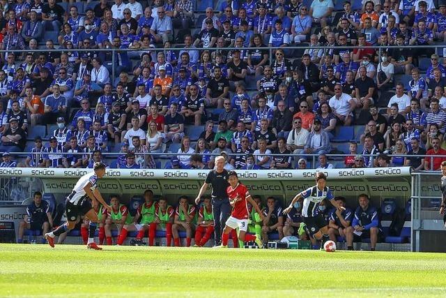 Freiburg spielt 0:0 in Bielefeld: Keine Tore beim ersten Spiel mit Stadionpublikum