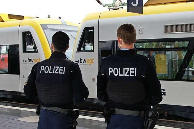 Die Bundespolizeiinspektion Offenburg zeigt Prsenz