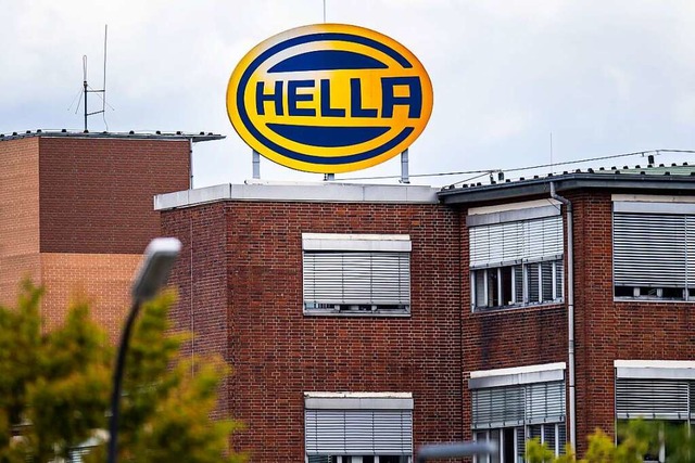 Die Hella-Zentrale in Lippstadt  | Foto: David Inderlied (dpa)