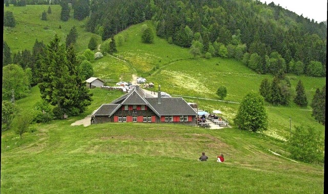 Die Klbelescheuer in Mnstertal  lieg... 1000 Metern Hhe am Fue der Sirnitz.  | Foto: Manfred Lange