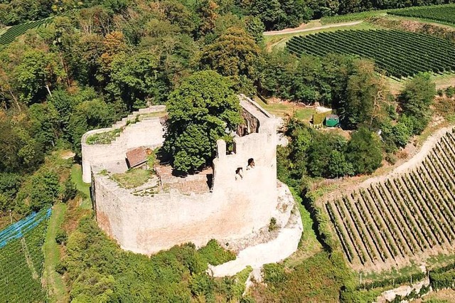 Die Burgruine Lichteneck.  | Foto: Michael Saurer